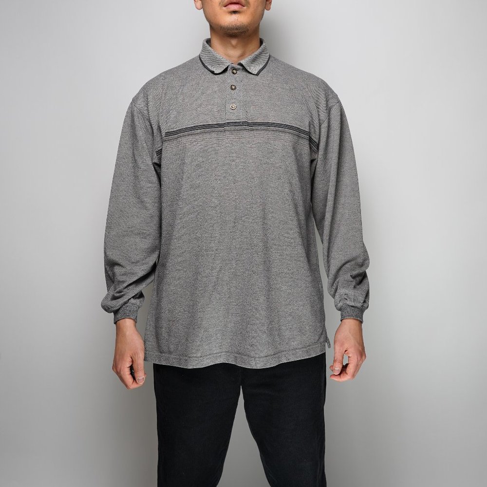 Long Sleeve Polo Shirt by Knights